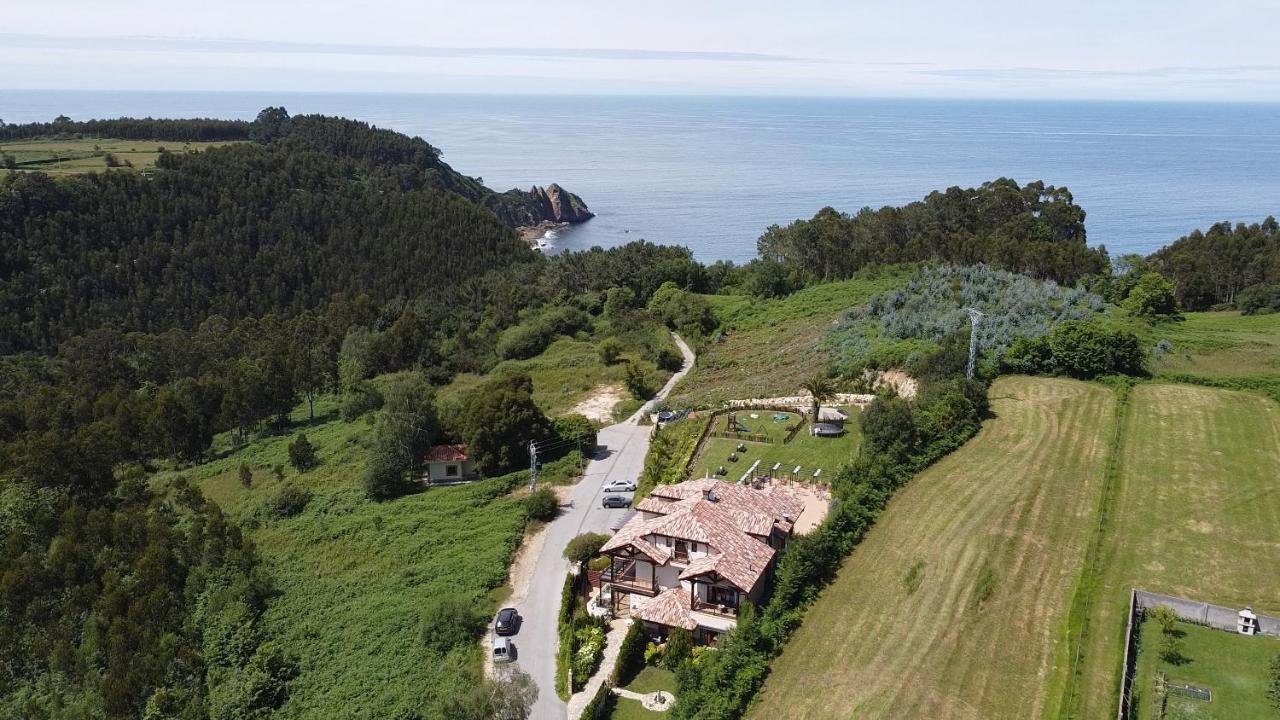 Hotel Rural Playa De Aguilar Muros De Nalon Ngoại thất bức ảnh