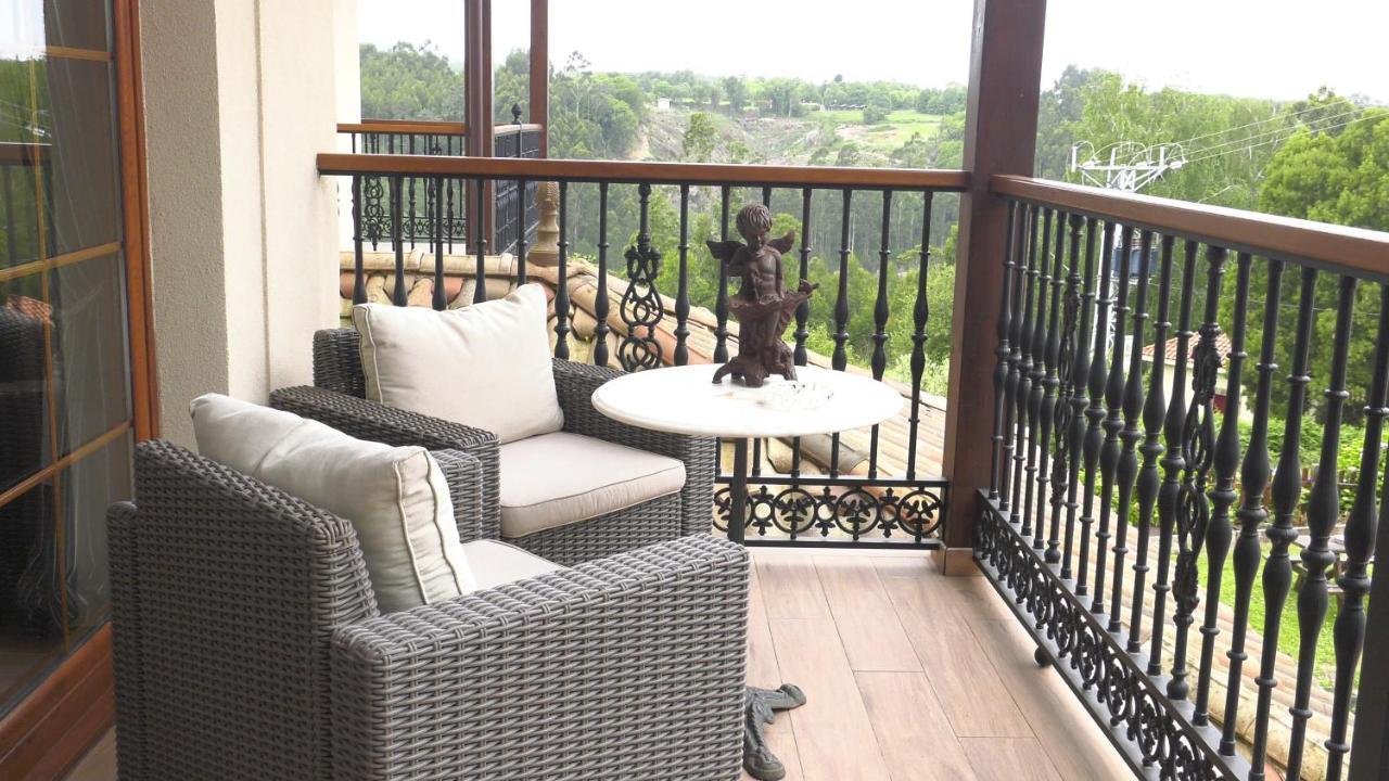 Hotel Rural Playa De Aguilar Muros De Nalon Ngoại thất bức ảnh